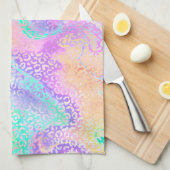 ザイリディスレオレオパシリーズデザイン3 キッチンタオル (四つ折り)