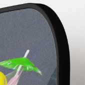 ザインクショットピックボールのユーモアのパドル ピックルボールラケット (左詳細)