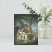 ザインターポーテッド睡眠 – フランソワブーシェ ポストカード (スタンド正面)