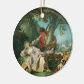 ザインターポーテッド・スリープバイフランソワ・ブーシェ セラミックオーナメント (左)