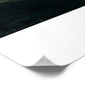 ザインテ・アドレッセバイクロード・モネの庭の花 ポスター (角)