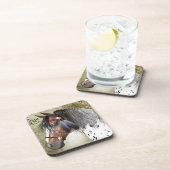 ザインディアンポニーコルクコースター コースター (右側)