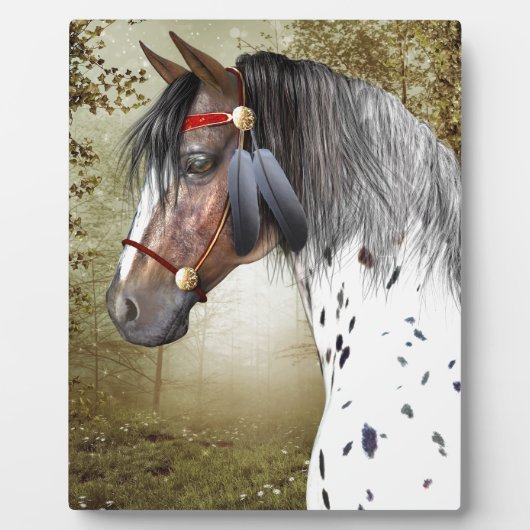 ザインディアンポニー フォトプラーク (正面)