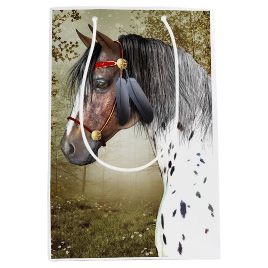 ザインディアンポニー ミディアムペーパーバッグ (正面)