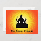 ザインディアン神シヴァ – ハガキ ポストカード (正面/裏面)