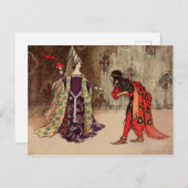 ザインビジブルプリンスプリンセスヴィンテージ童話 ポストカード (正面/裏面)