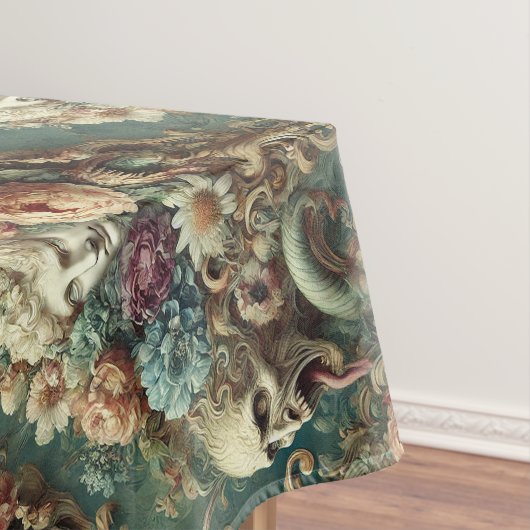 ザインフェルナルモータード – ゴシック様式の大型パターン テーブルクロス (インサイチュ)