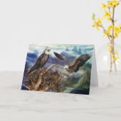 ザイーグルズネストアートカード カード (黄色い花)