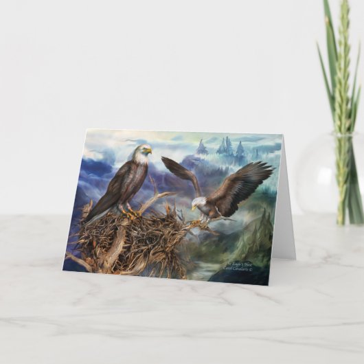 ザイーグルズネストアートカード カード (正面)