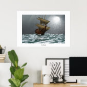 ザイーグルプリント ポスター (ホームオフィス)