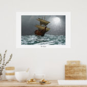 ザイーグルプリント ポスター (キッチン)