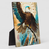 ザイーグル・ドリームキャッチャー | Tabletopプラーク フォトプラーク (側面)