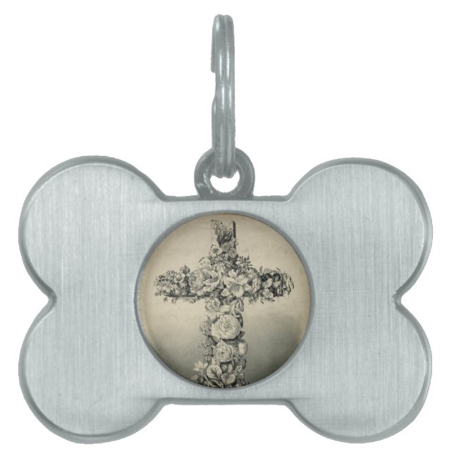 ザイースタークロスby Currier & Ives 1869 ペットネームタグ (正面)