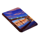 ザイーストリバー、ブルックリンブリッジ、マンハッタン マグネット (右側)