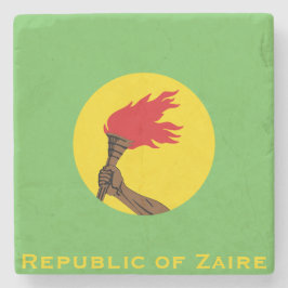 ザイール国旗 ストーンコースター