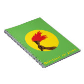 ザイール国旗 ノートブック (右側)