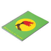 ザイール国旗 ノートブック (左側)