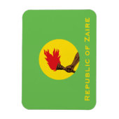 ザイール国旗 マグネット (縦)