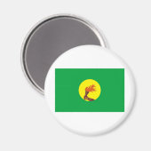ザイール・コンゴ国旗 マグネット (正面/裏面)