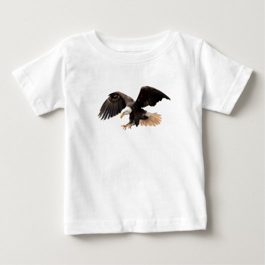 ザイ飛んでいるグル ベビーTシャツ (正面)