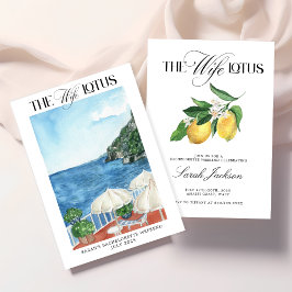 ザウィザ妻ロータスバチェロレッテ招待状 招待状