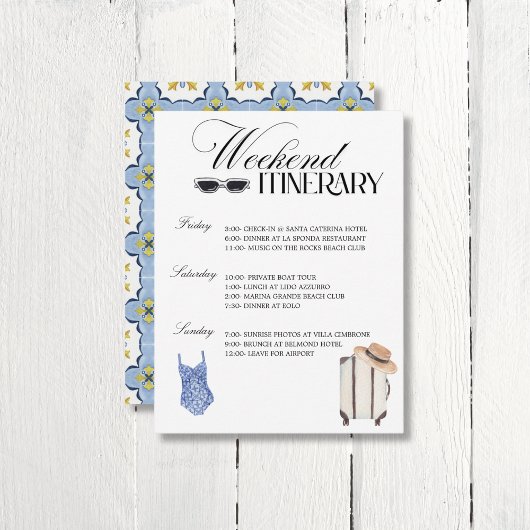 ザウィザ妻ロータスバチェロレッテ週末日程表カード エンクロージャーカード