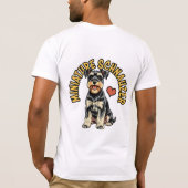 ザウィスカ疑問に思ーT型 Tシャツ (裏面)