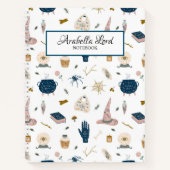 ザウィッチズガーデンパーソナライズされたノート ノートブック (正面)