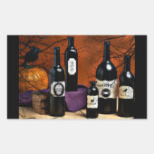 ザウィッチズボトル 長方形シール (正面)