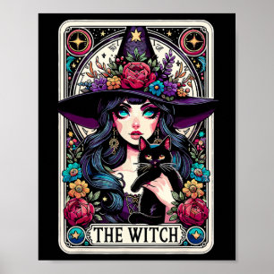 ザウィッチタロットカードハロウィンゴシックWitchy Vibes ポスター