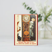 ザウィッチングアワーヴィンテージハロウィーンアート ポストカード (スタンド正面)