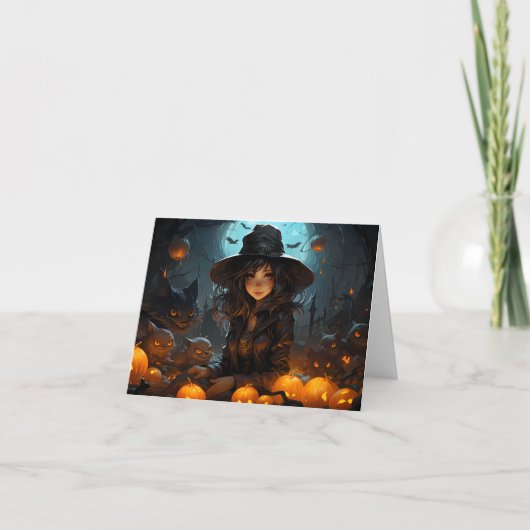 ザウィッチー・ハロウィーン カード (正面)