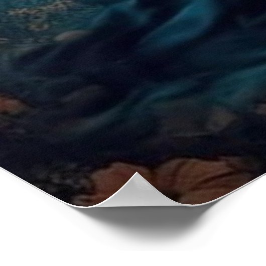 ザウィツトワイライトダークフォレストヴィンテージゴシック壁 ポスター (角)