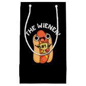 ザウィナーおもしろい勝者ホットドッグプンダークBG スモールペーパーバッグ (正面)