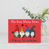 ザウィニー小妖精や小人メリーーパーティの招待状 セーブザデート (スタンド正面)