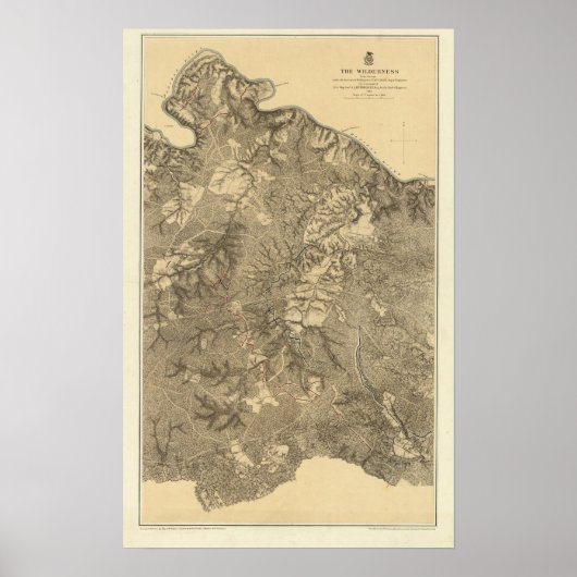 ザウィルダネス，バージニア ポスター (正面)