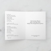 ザウィローウィープス悔やみや弔慰グリーティングカード シーズンカード (内部)