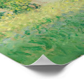 ザウィローズ – クロード・モネファインアートポスター ポスター (角)