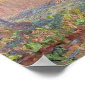 ザウィローズ – クロード・モネ ポスター (角)