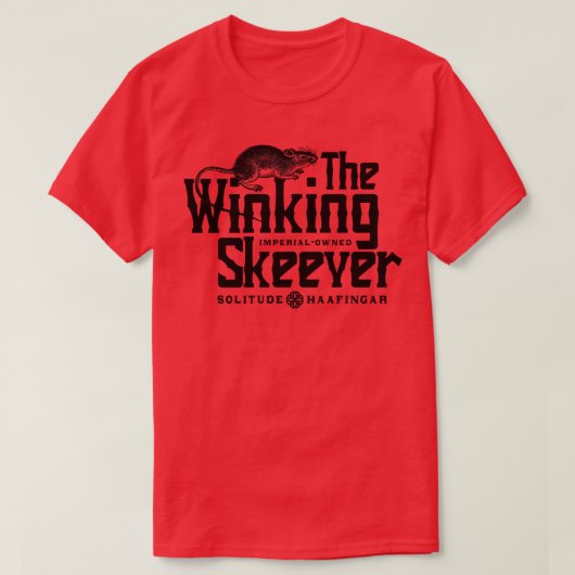 ザウィンキングスケーバータバーン Tシャツ (デザイン正面)