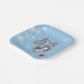 ザウィンターウルフ紙プレート ペーパープレート (傾斜あり)