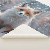 ザウィンターキツネ シェルパブランケット (3/4)