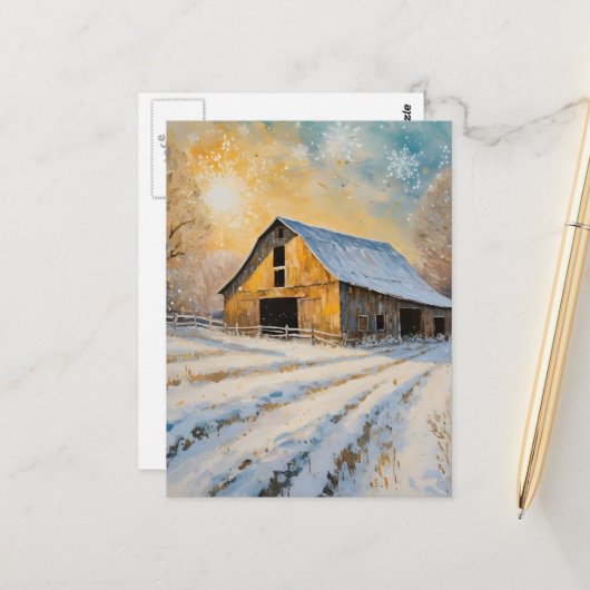 ザウィンターバーン ポストカード (正面/裏面インサイチュ)