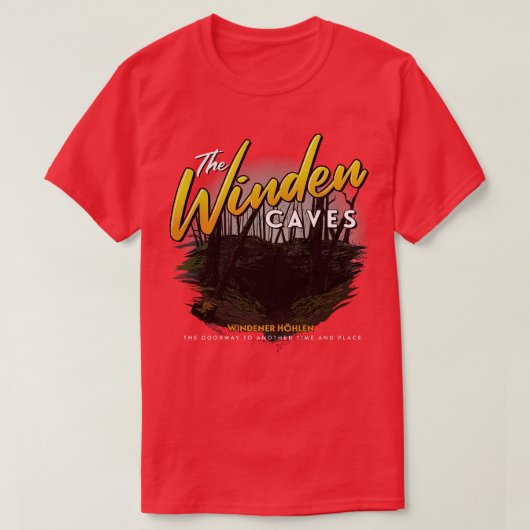 ザウィンデンの洞窟 Tシャツ (デザイン正面)