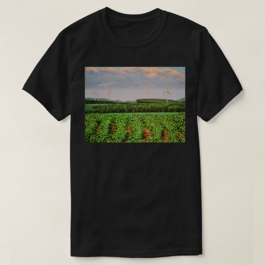 ザウィンドミルファーム Tシャツ (デザイン正面)