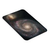 ザウィールプール銀河系M51および宇宙のコンパニオン マグネット (右側)