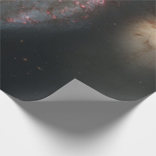 ザウィールプール銀河系M51および宇宙のコンパニオン ラッピングペーパー (角)