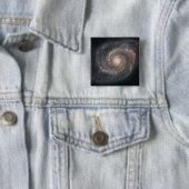 ザウィールプール銀河系M51および宇宙のコンパニオン 缶バッジ (インサイチュ)