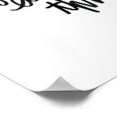 ザウェイアウト最高のモチベーション引用文ブラシレタリング ポスター (角)