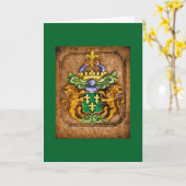 ザウェスターフィールドファミリーコートオブアームズ カード (黄色い花)